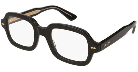 gucci thick black frames|Gucci optical glasses frames.